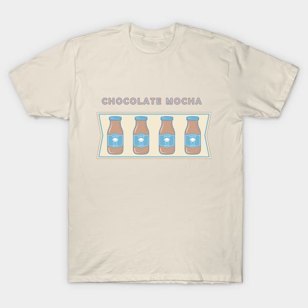 Chocolate Mocha Milk T-Shirt by Bav